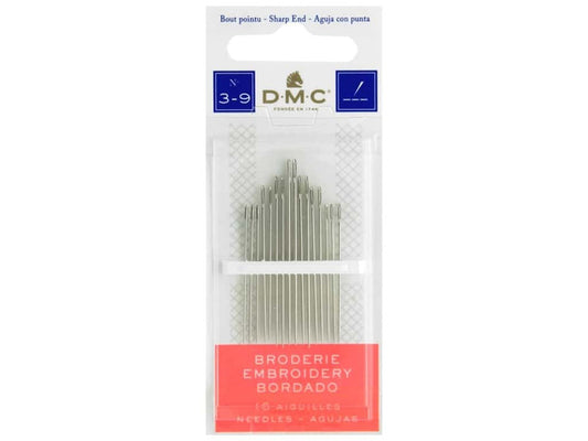DMC Needles Size 3-9