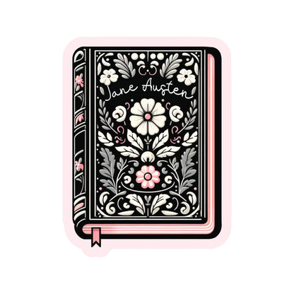 Jane Austen Feminist Book Read High Quality Vinyl Sticker