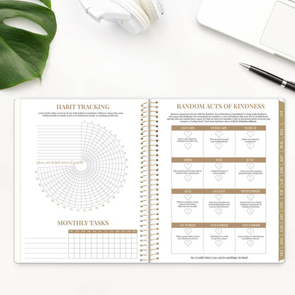 2026 Timed Vertical Weekly Planner - 8.5" x 11"