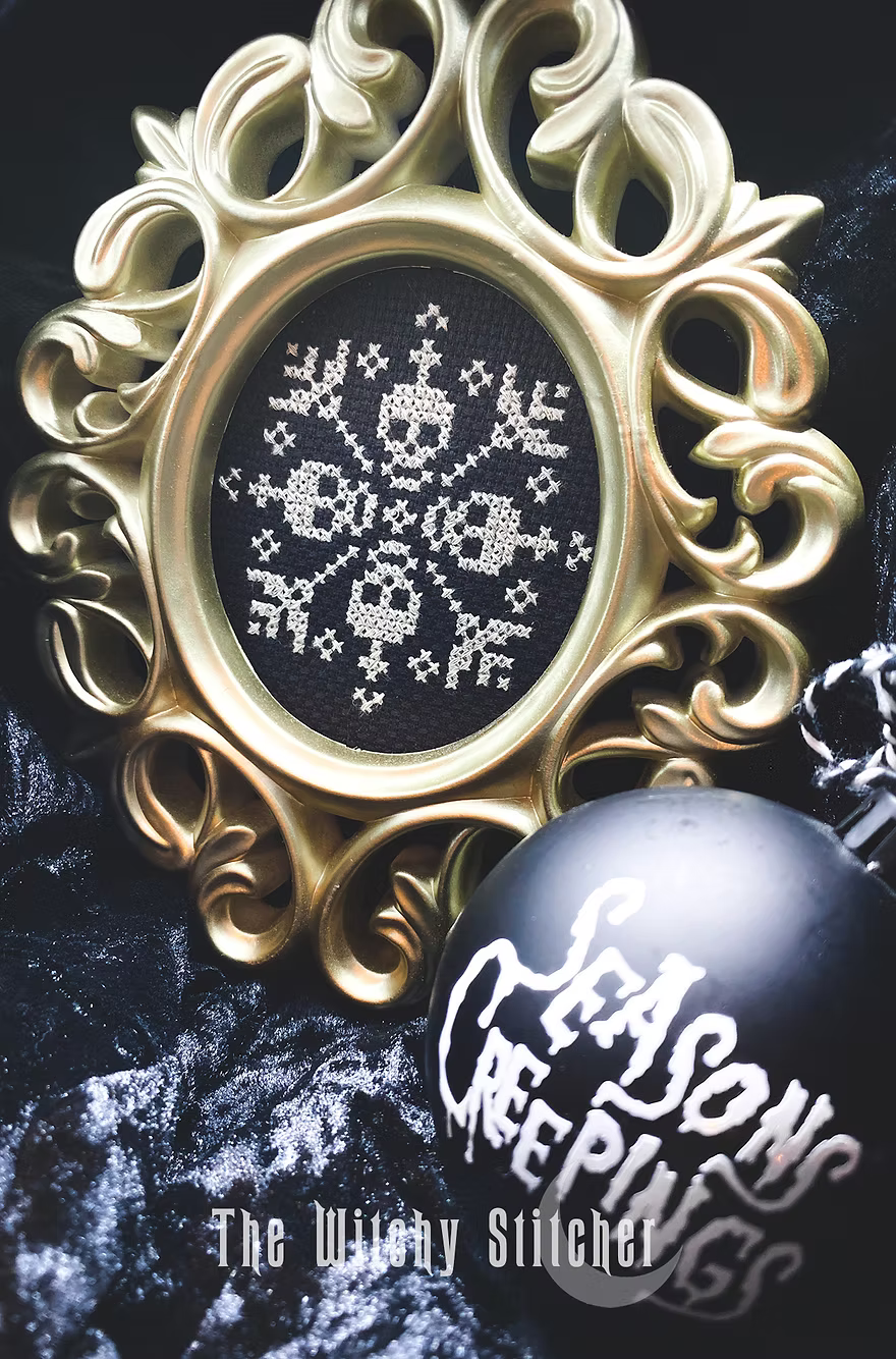 Gothic Snowflake Set- Cross Stitch Pattern