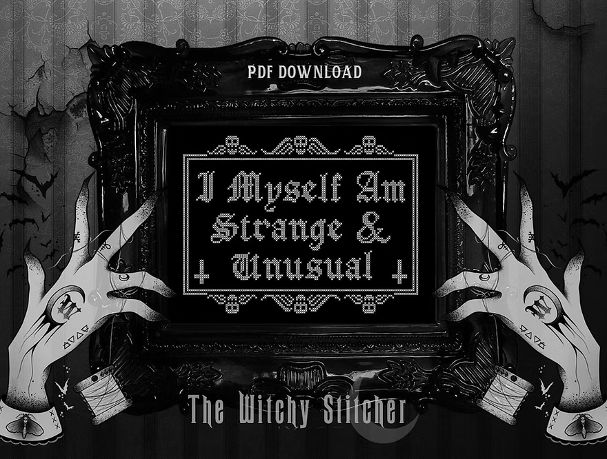 Strange & Unusual - Cross Stitch Pattern