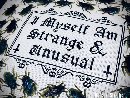 Strange & Unusual - Cross Stitch Pattern