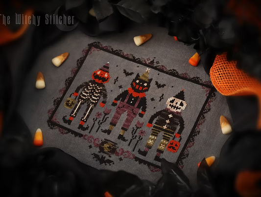 All Treats No Tricks-  Cross Stitch Pattern