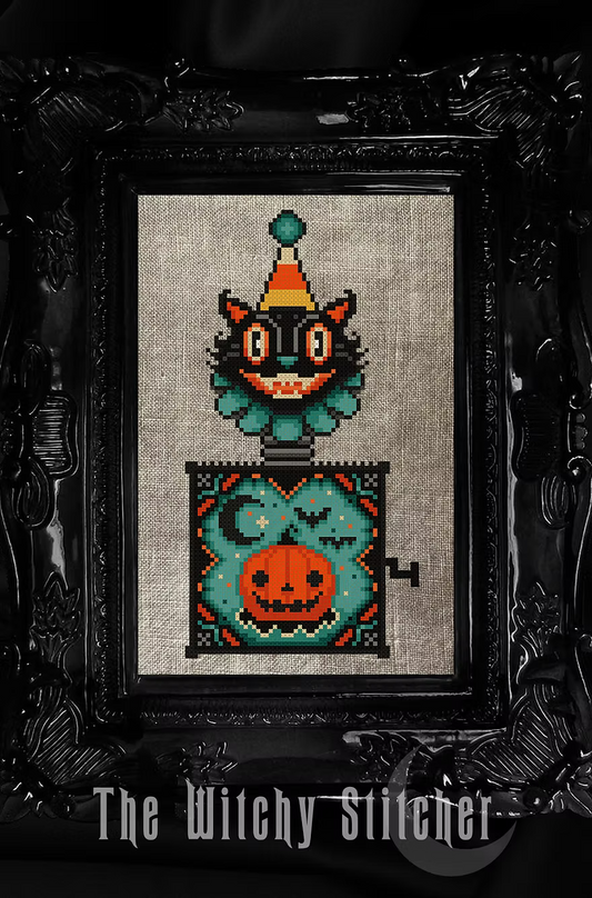 Hallow Kitty Surprise - Cross Stitch Pattern