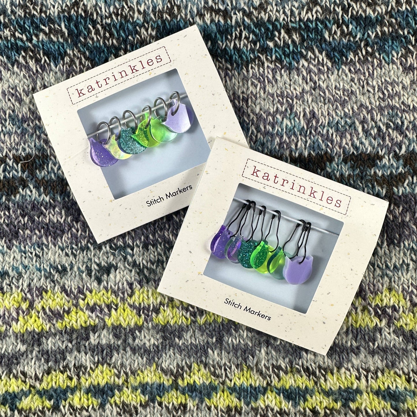 Cat Stitch Marker Set - Acrylic