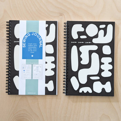 Black & White Sewing Journal