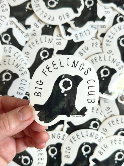 Big Feelings Club - Stay Soft - sticker