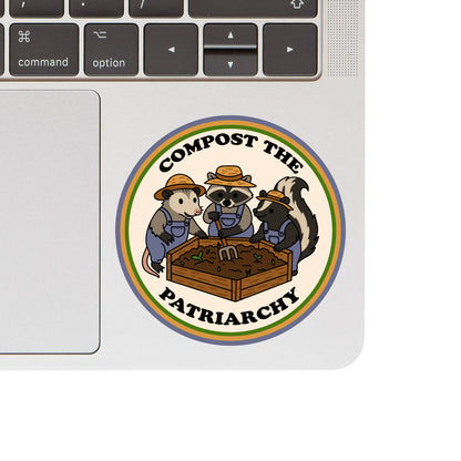 Animal Patriarchy Funny Rights High Quality Vinyl Sticker