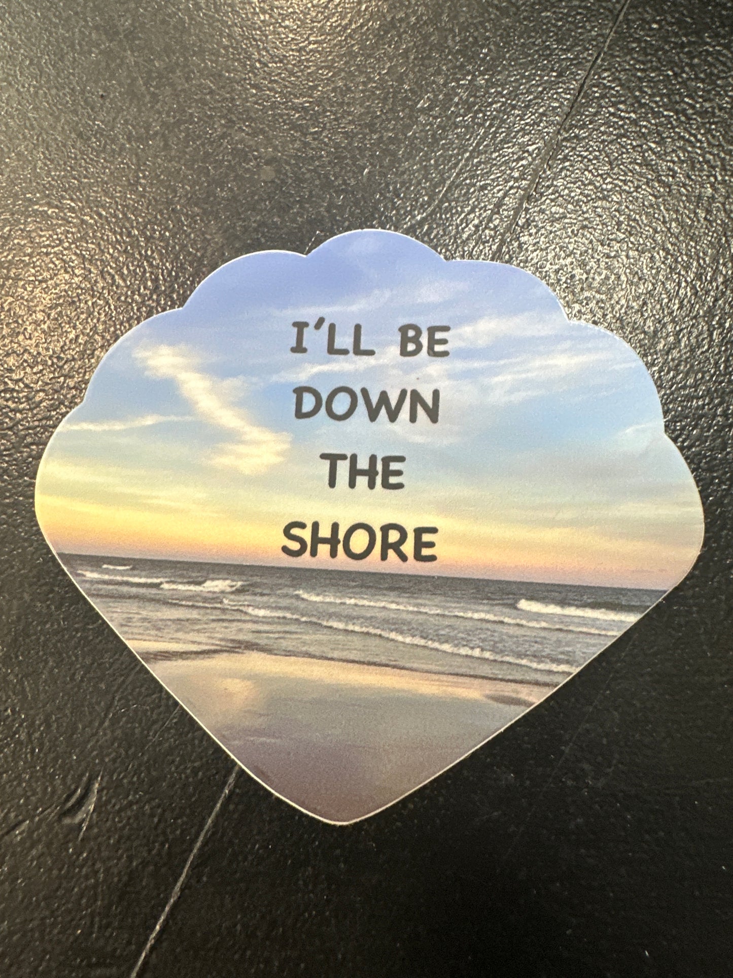 Down The Shore Sticker
