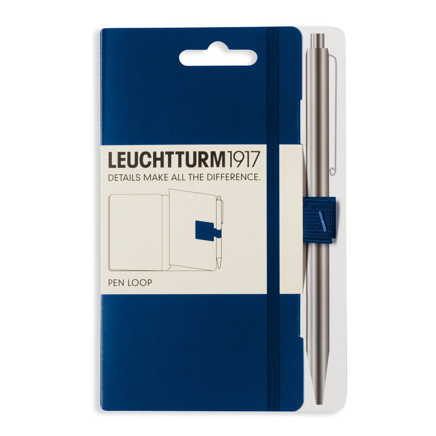 Pen Loops: Stone Blue