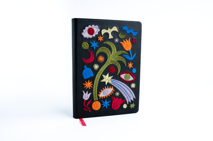 Magic Night Hardbound Embroidered Notebook HBE2611L