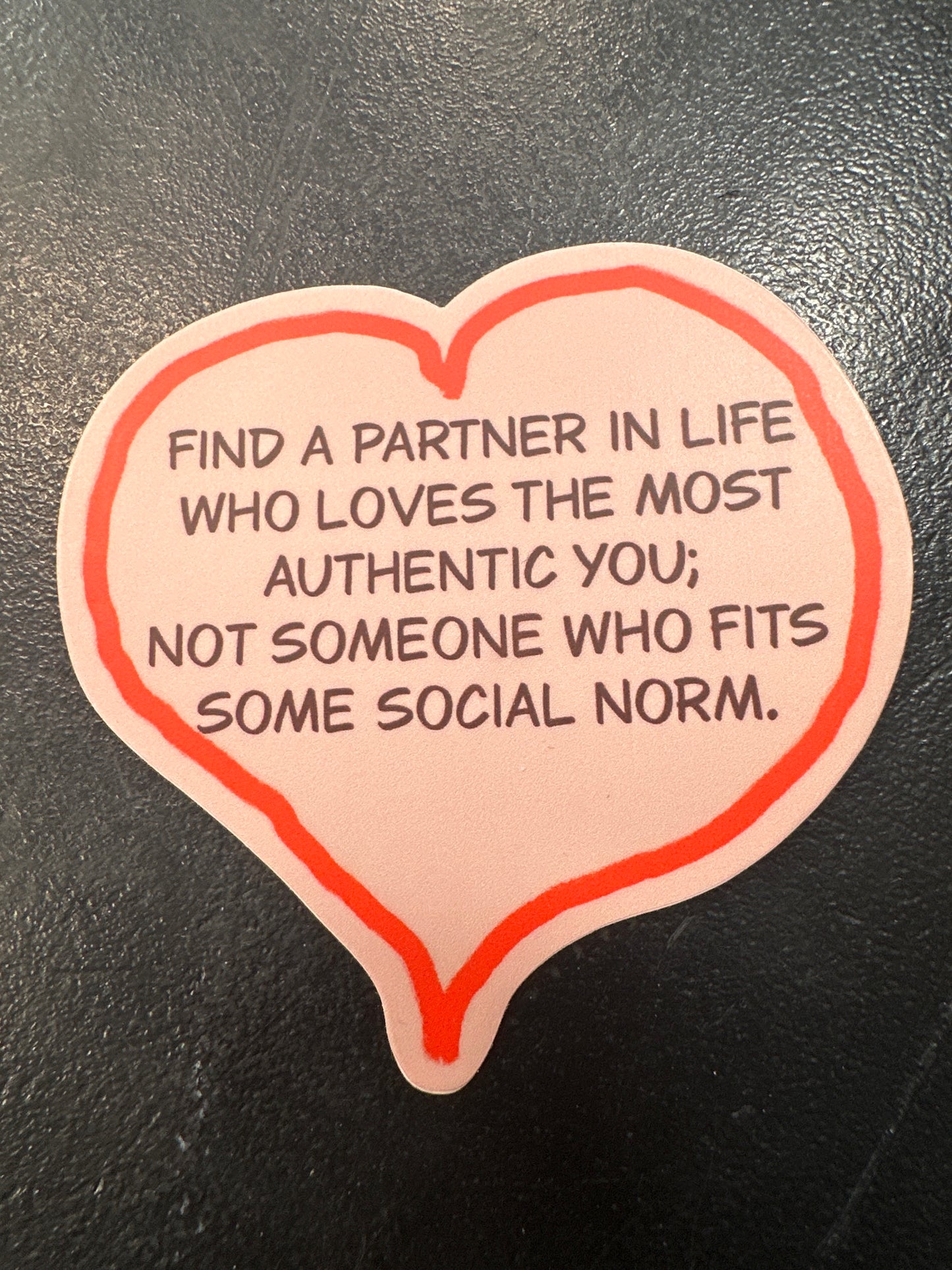 Partner In Life Sticker