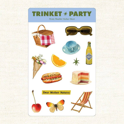 Picnic Weather Sticker Sheets