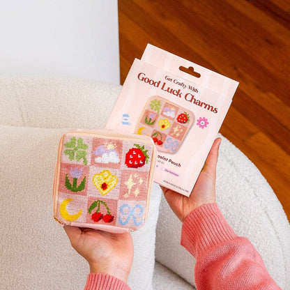 GOOD LUCK CHARMS | Needlepoint Pouch Kit