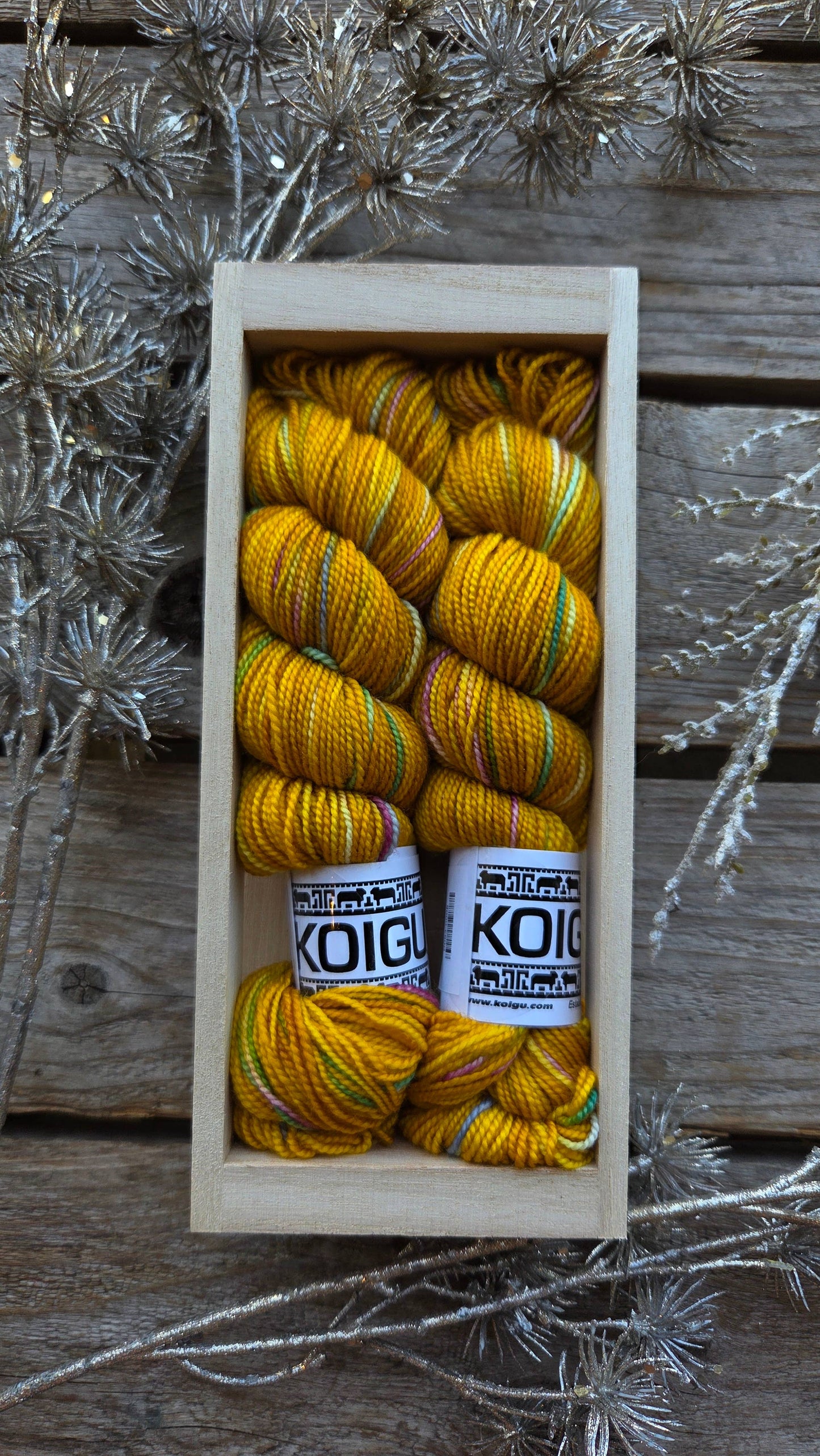 Holiday Sock Crates: P490 - Winter Blues