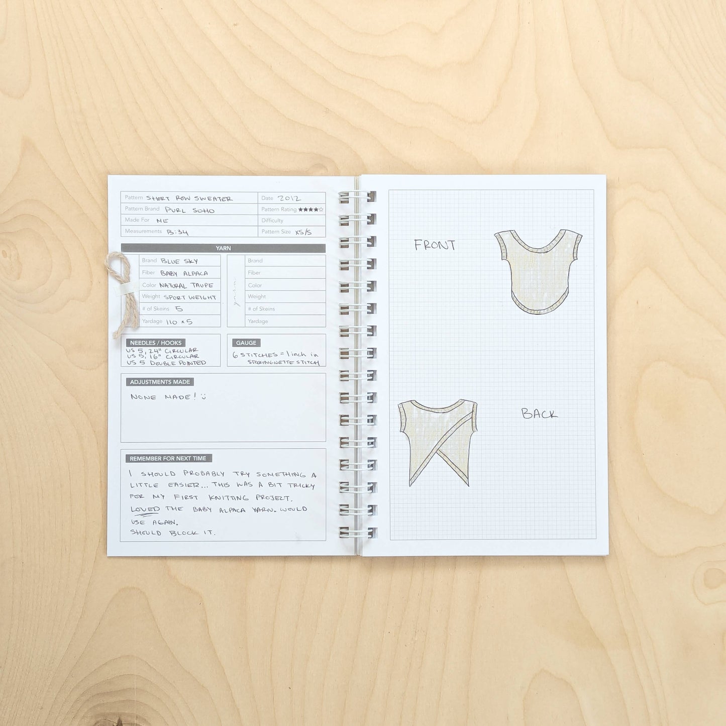 Knit & Crochet Journal