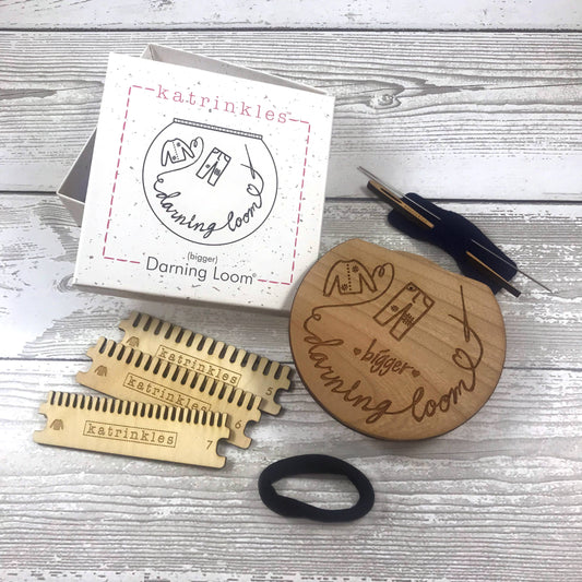 Bigger Darning & Mending Loom Kit: Bigger Darning Loom Kit -$44