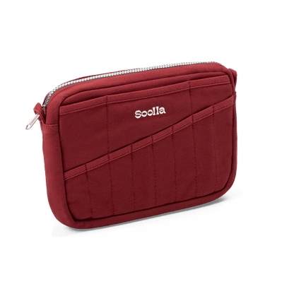 Soolla® Studio Pouch, Sangria: Sangria