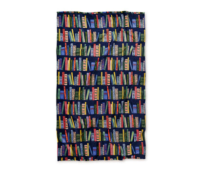 Bookshelf Fleece Blanket