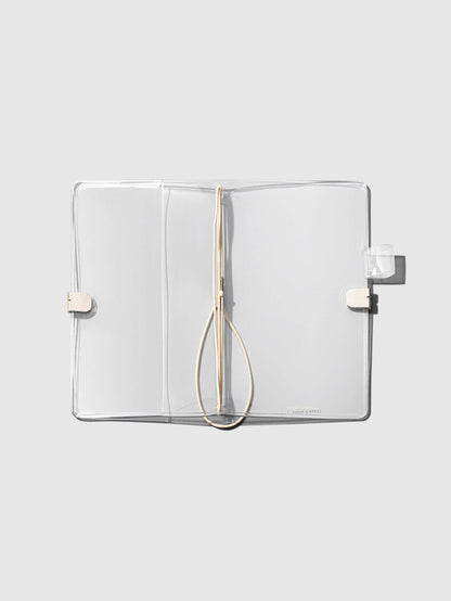 Clear Vinyl Travel Notebook Cover | Pocket Plus