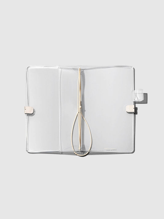 Clear Vinyl Travel Notebook Cover | Pocket Plus