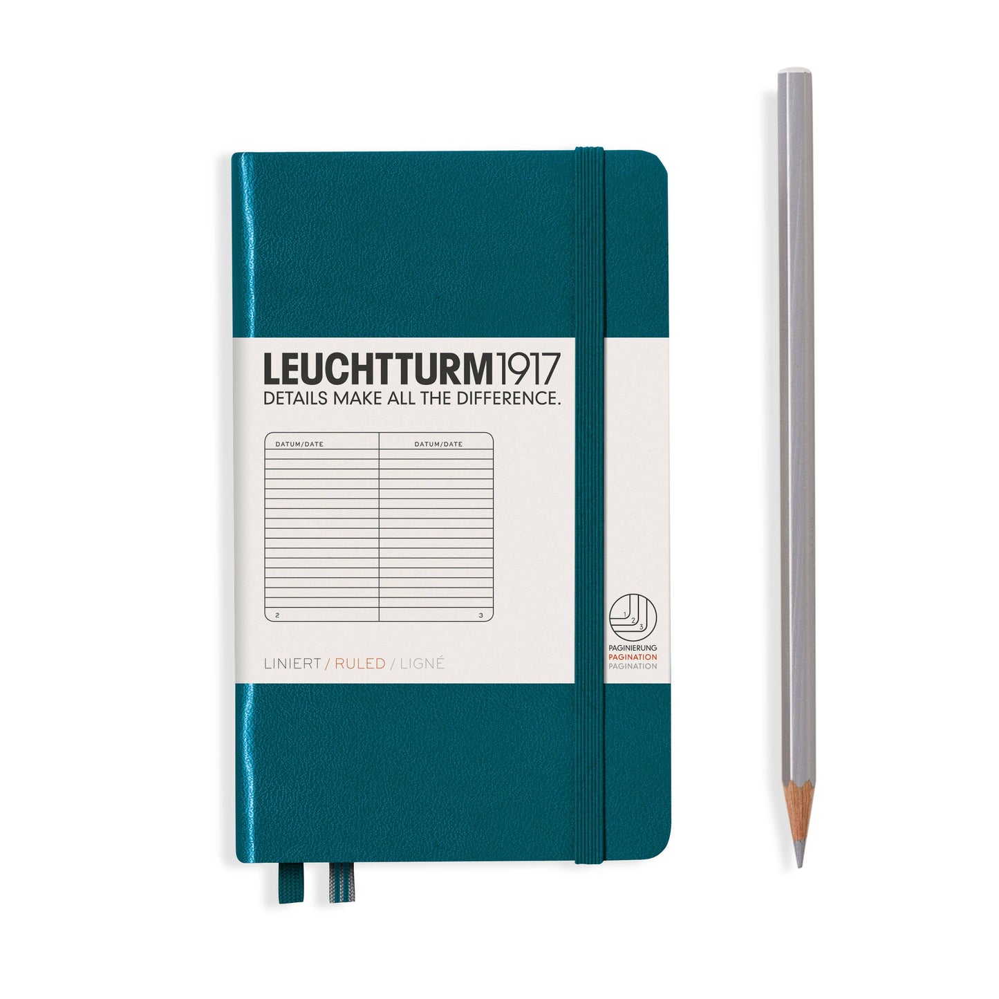 Notebooks - Pocket (A6): Sage / Hardcover / Plain