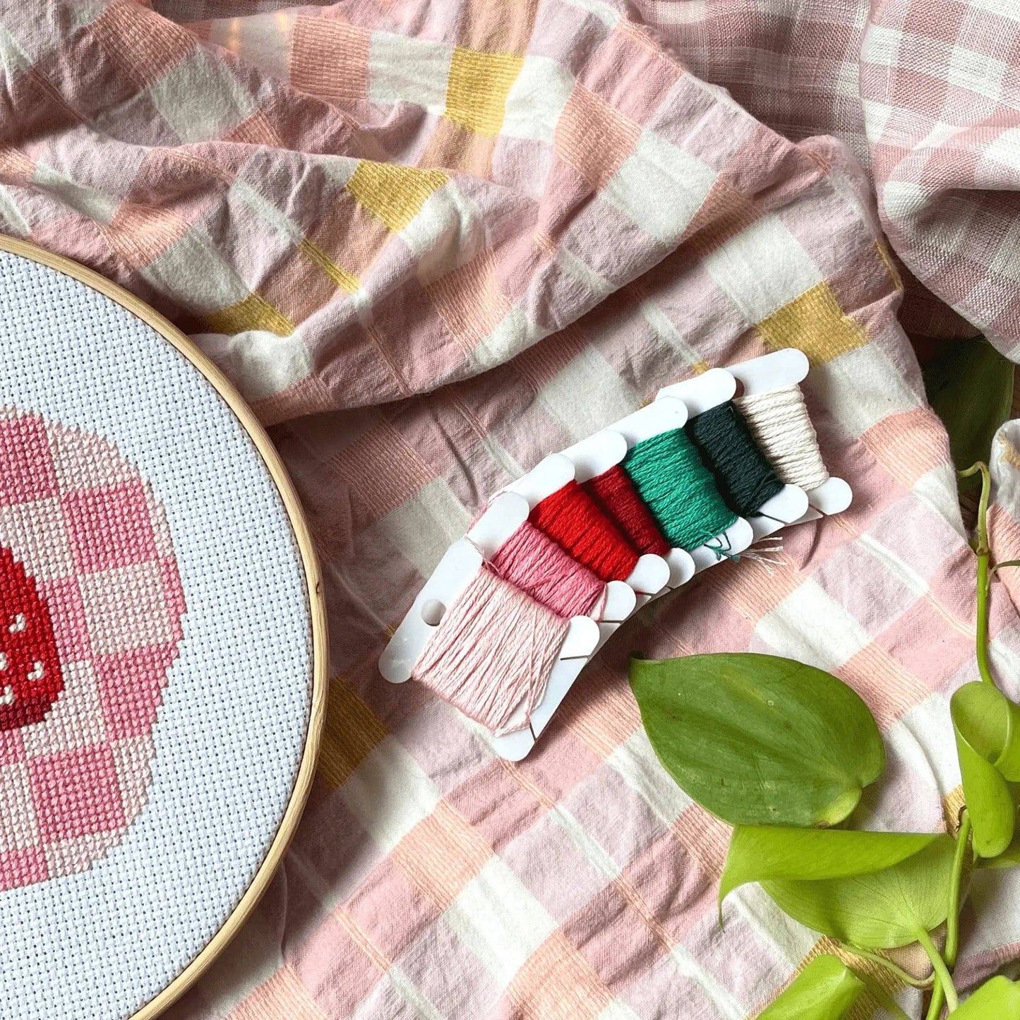 STRAWBERRY SUMMER Cross Stitch Kit