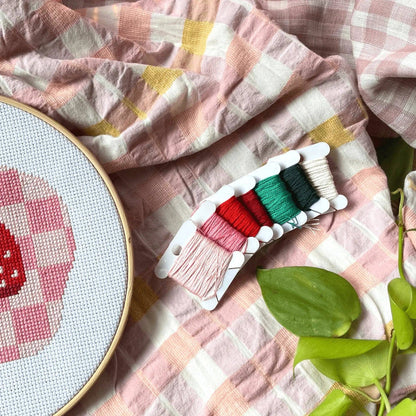 STRAWBERRY SUMMER Cross Stitch Kit