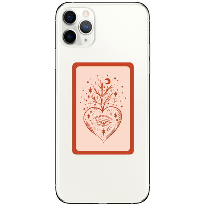 Lunar Heart Magic Folklore High Quality Vinyl Sticker