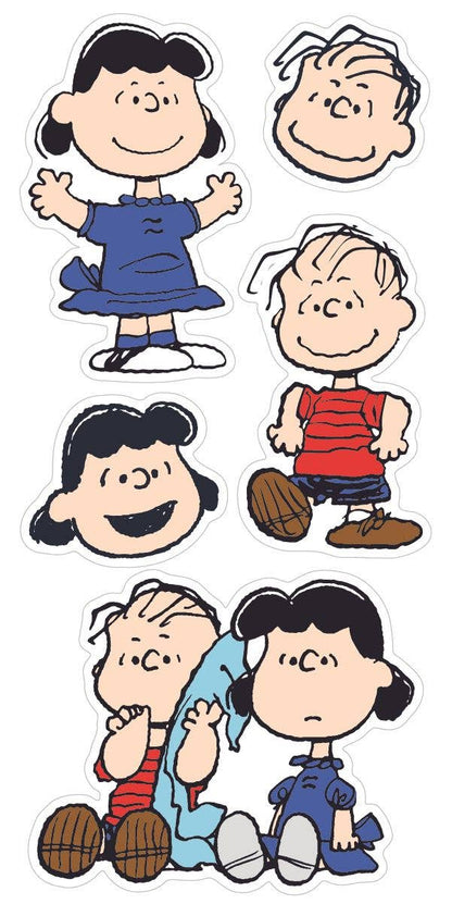 WS-Lucy & Linus Stickers on the Roll