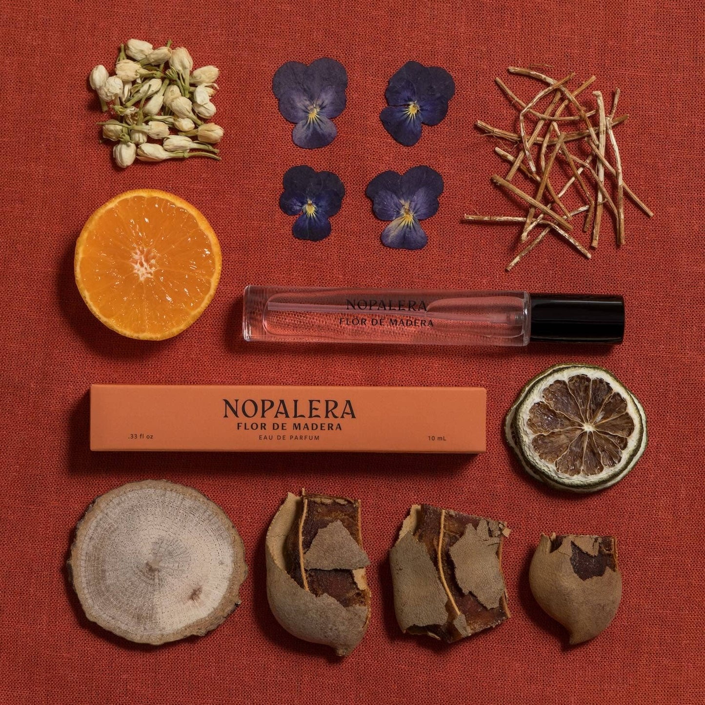 Hand Cream + Travel Fragrance Set - Flor de Madera