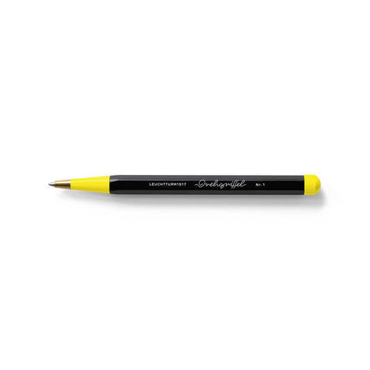 Bauhaus Edition - Drehgriffel Nr. 1 - Ballpoint Pen: Black / Lemon