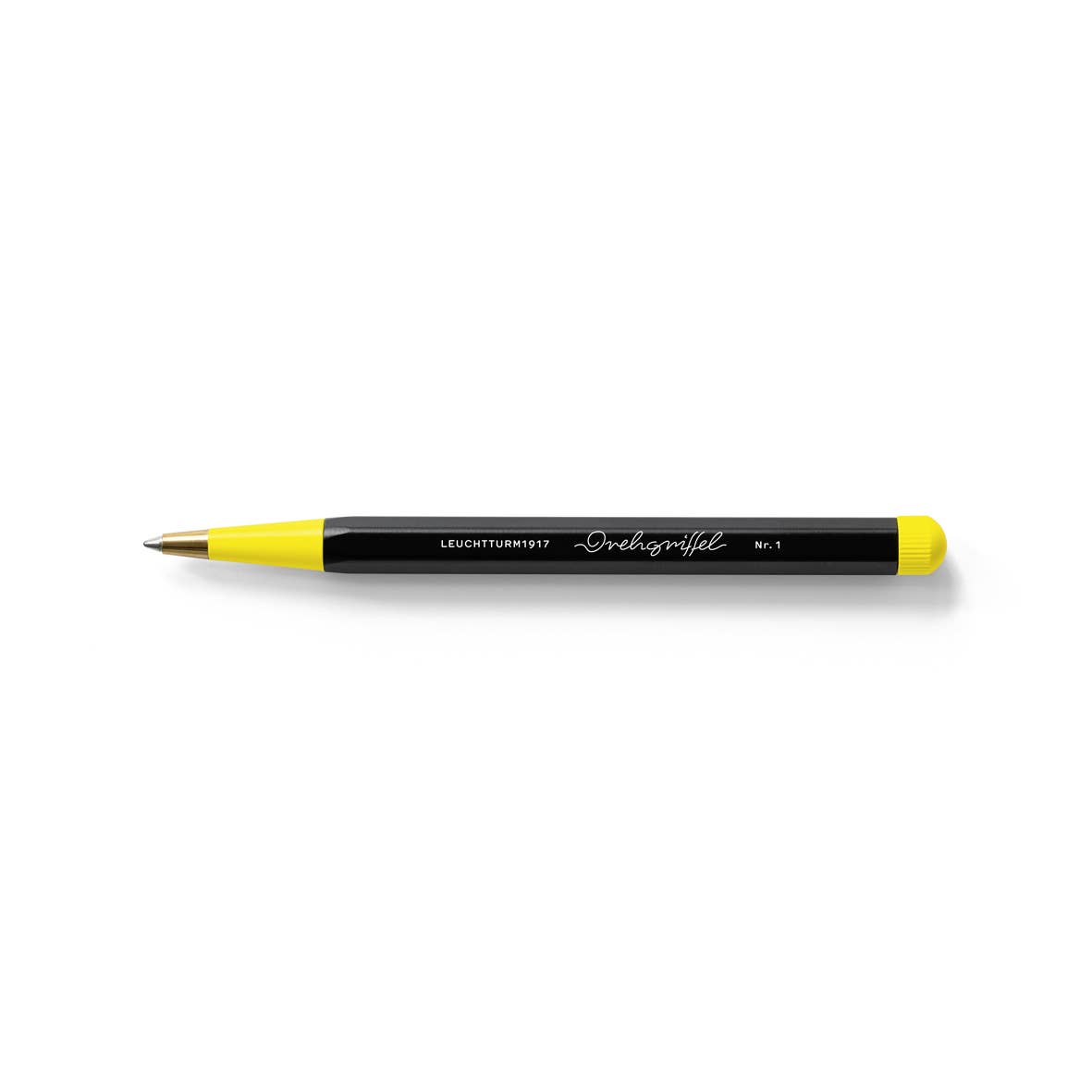 Bauhaus Edition - Drehgriffel Nr. 1 - Ballpoint Pen: Lemon / Black