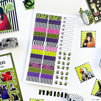 Beetlejuice Junk Journal Sticker Book
