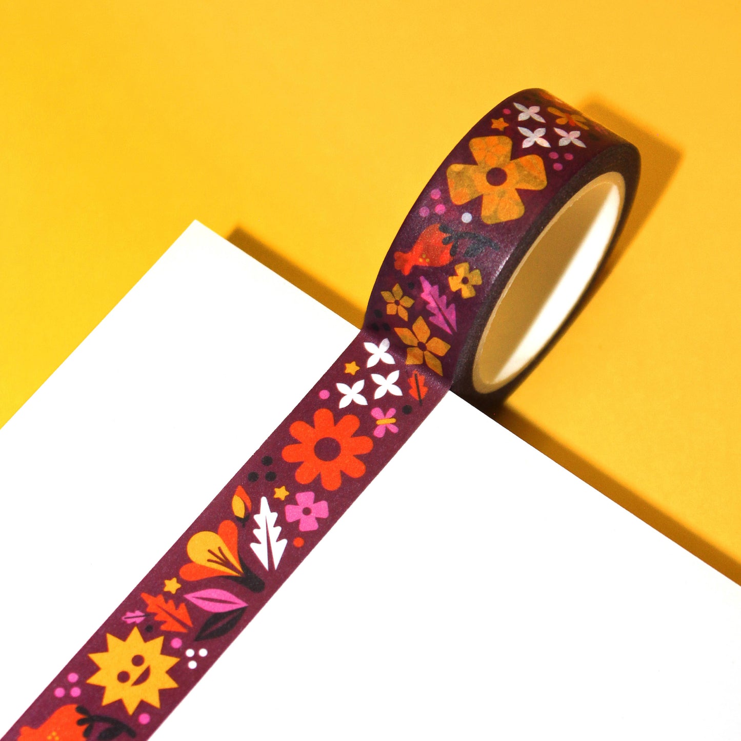 "Super Bloom" Cute California Wildflowers Washi Tape