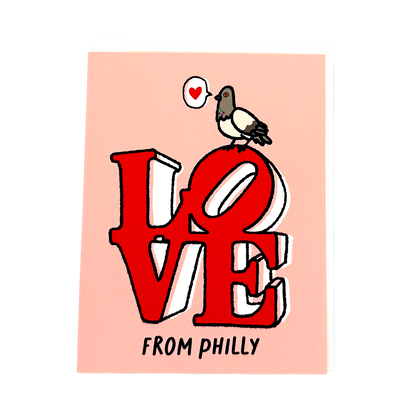 Love From Philly Greeting Card