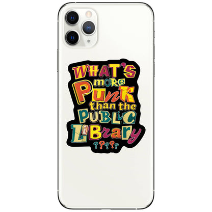 Book Politics Schools Library High Quality Vinyl Sticker