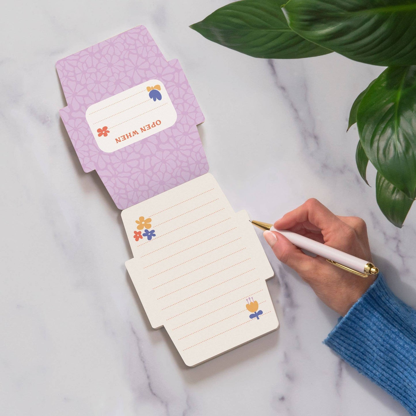Swaying Blooms Mini Memo with Stickers