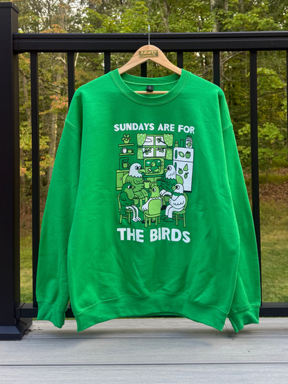 Sundays Are For The Birds Crewneck