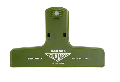 Plastic Clip: Clear Red