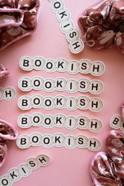 XL Bookish Sticker