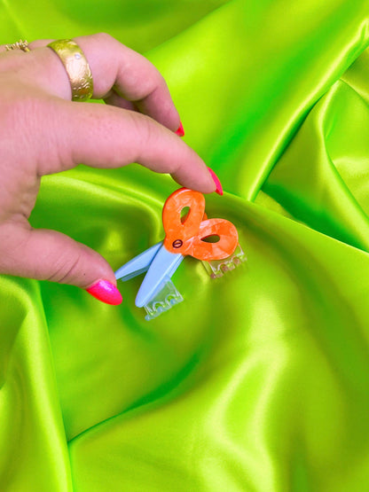 Scissors Hair Claw