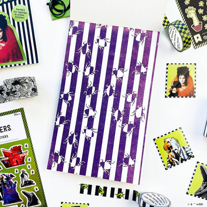 Beetlejuice Junk Journal Sticker Book