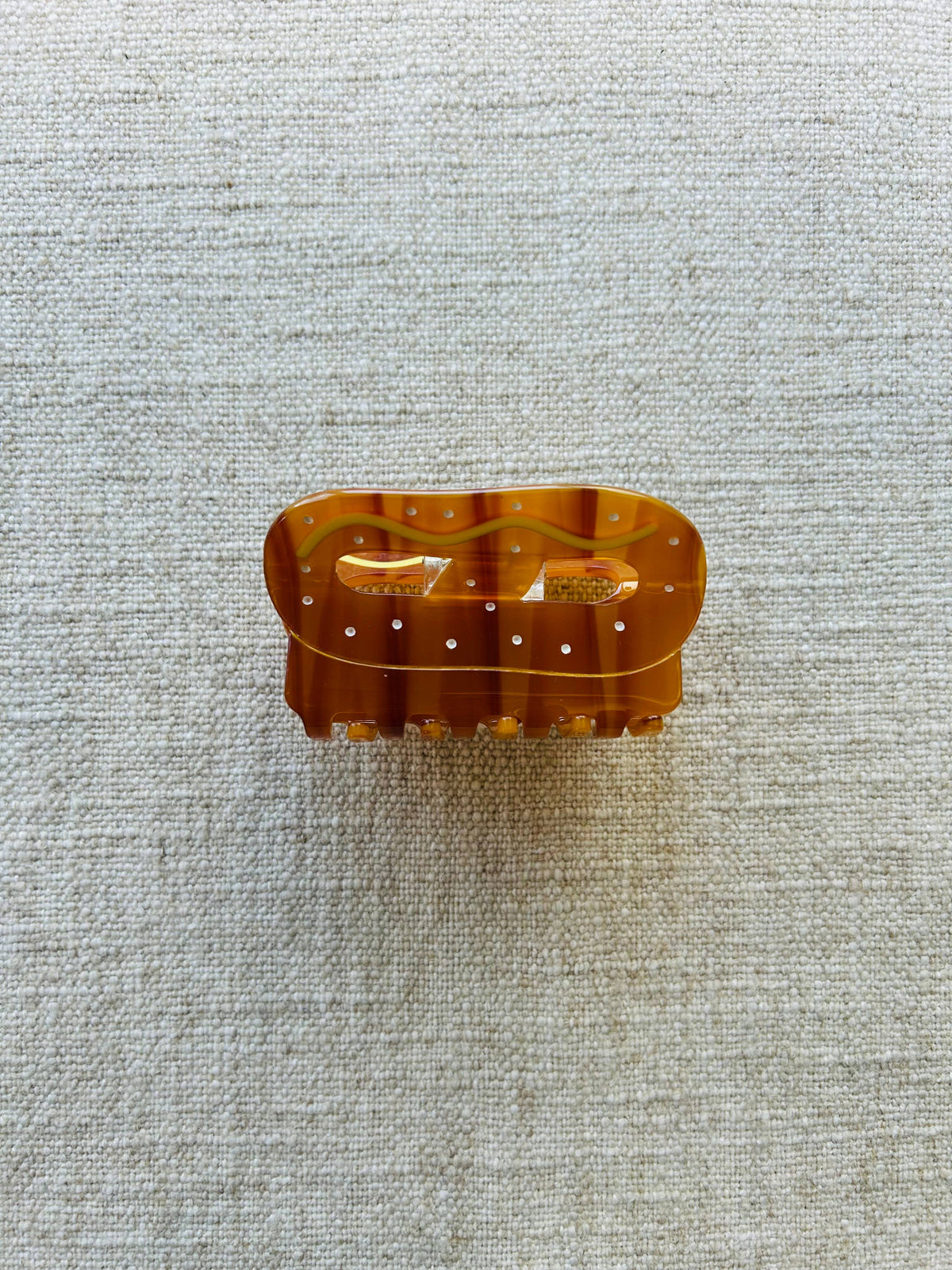Philly Soft Pretzel Hair Clip