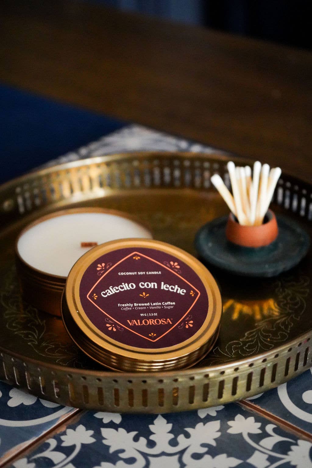 Cafecito Con Leche Candle Tin | Coffee & Milk