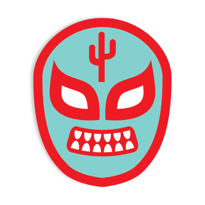 Luchador Wrestler Nacho Cute High Quality Vinyl Sticker