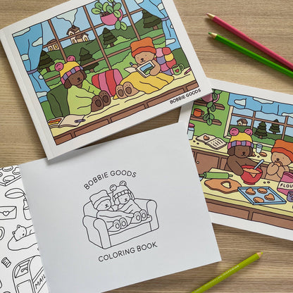 Fall-Winter Coloring Book