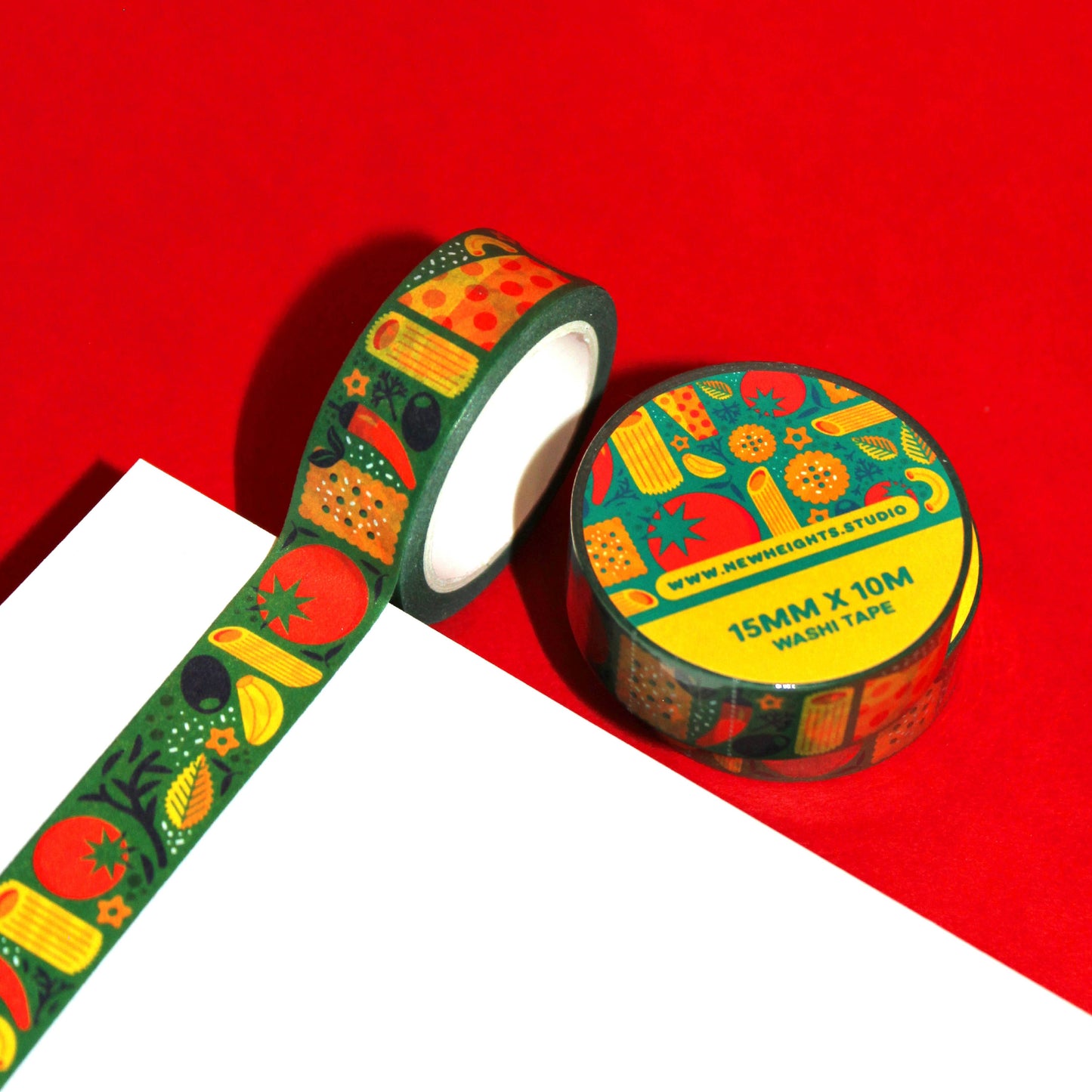 Pasta Stationery Washi Tape | Food Stationery, Pasta Craft