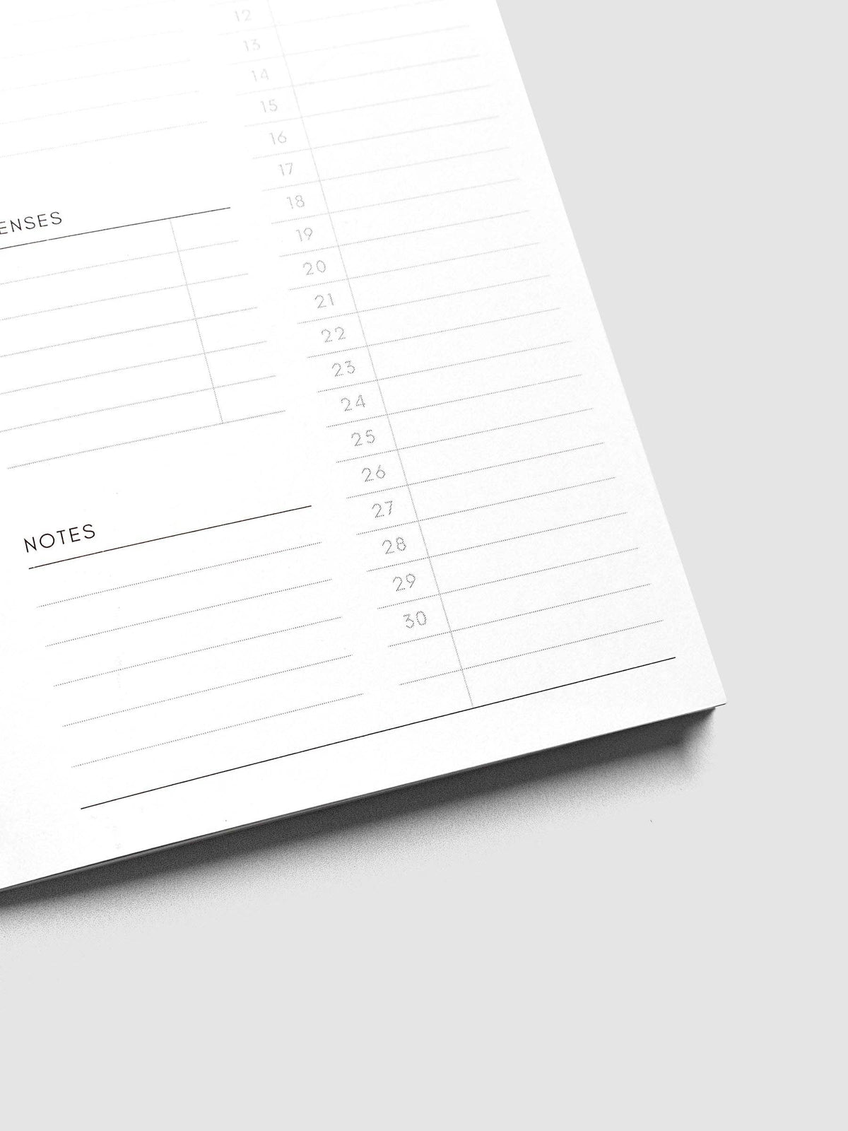 2027 Dated Travel Notebook | Monthly | Pocket Plus