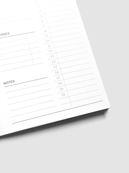 2027 Dated Travel Notebook | Monthly | Pocket Plus